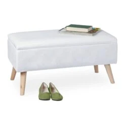 Banc En Velours Avec Espace De Rangement -Wenko Soldes Boutique 00991bfa74754455ac7b5cc950ff883e