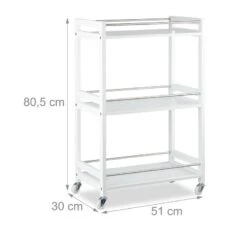 Desserte Cuisine 3 étages -Wenko Soldes Boutique 00f7a74412524cf18e627fdc466e9536