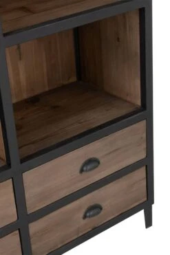 Bibliotheque 12 Cases 6 Tiroirs 216cm -Wenko Soldes Boutique 04a85a14b75e4176b0893b802a14537c