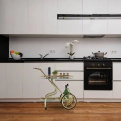 Chariot De Cuisine Couleur Laiton -Wenko Soldes Boutique 06f339fb94c5402484c11ae811d84f52