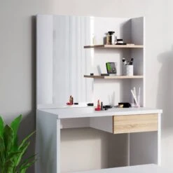 Coiffeuse Dekos Blanc Avec Banc -Wenko Soldes Boutique 0704d360b69743559638ce713d9c6d59