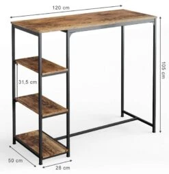 Table De Bar Fyrk Vieux Bois/noir -Wenko Soldes Boutique 08279a90dca44383a7afe3a111ed0234.cropped 88 103 836 856.processed