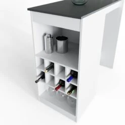 Table De Bar Ross Blanche/anthracite -Wenko Soldes Boutique 085cfd1dd7ed431ab0a66665b04a6e7d
