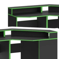 Bureau Ordinateur Kron Noir/Vert Set 5 -Wenko Soldes Boutique 0880c8555a3947618804a4da9e0e126c
