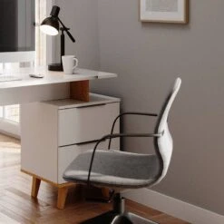 Bureau Neptune L Blanc/sonoma 9 Bureau Neptune L Blanc/sonoma -Wenko Soldes Boutique 090667292e1e41338acc6b58964a5756