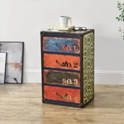 Commode Goslar Avec 4 Tiroirs -Wenko Soldes Boutique 097b0eba80494298b0f7cc30bc3b1b4e