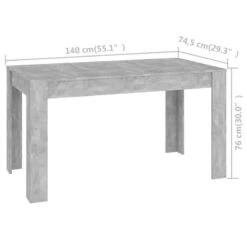 VIDAXL Table à Manger -Wenko Soldes Boutique 0b0530cf5d76428b9f137323c5c44d77
