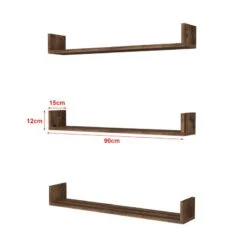 Lot De 3 étagères Murales Höganäs -Wenko Soldes Boutique 0bca04f2eedf4abd9fe2a0bb898bc354