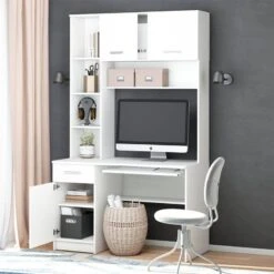 Bureau Ordinateur Crossline Blanc -Wenko Soldes Boutique 0db9ac255f3d4aa4a01a01cef862e30e