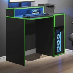 Bureau Ordinateur Kron Noir/Vert Set 7 -Wenko Soldes Boutique 0e593eeb2b0b40d7a36083ed860fec41