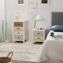 Table Chevet 2 Tiroirs Magda -Wenko Soldes Boutique 0e8a8a5231ba4cc8aa6eca2928119f9e