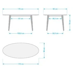 Table LINDHOLM Ovale -Wenko Soldes Boutique 1000008031 180613 11344002 GALLERYIMAGES P000000001000008031
