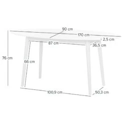 Table LINDHOLM Ovale -Wenko Soldes Boutique 1000008031 230728 500 SKETCH DETAILS P000000001000008031 sketch