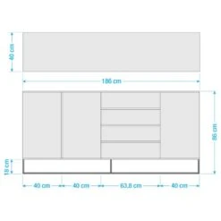 Buffet Nozza I -Wenko Soldes Boutique 1000182824 211018 083456000520 SKETCH DETAILS P000000001000182824 sketch