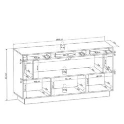 Buffet Bylas -Wenko Soldes Boutique 1000186228 190916 07213500006 SKETCH DETAILS P000000001000186228 sketch