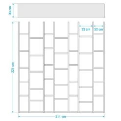 Bibliothèque Emporior II -Wenko Soldes Boutique 1000194597 191118 17045500014 SKETCH DETAILS P000000001000194597 sketch