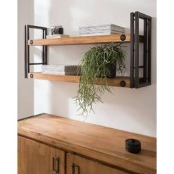 Étagère Murale MANCHESTER 110 Cm -Wenko Soldes Boutique 1000210966 210121 12574900034 DETAILS P000000001000210966