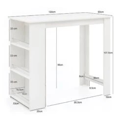 Table Haute Coburn -Wenko Soldes Boutique 1000211773 200506 12474200441 SKETCH DETAILS P000000001000211773 sketch