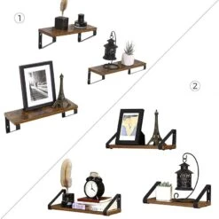 Tablettes Murales Crossville (lot De 3) -Wenko Soldes Boutique 1000226206 200922 17390300130 DETAILS P000000001000226206