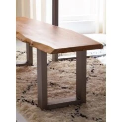 Banc En Bois Massif KAPRA -Wenko Soldes Boutique 1000228070 210126 13020500052 DETAILS P000000001000228070