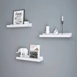 Étagères Murales Stains I (lot De 3) -Wenko Soldes Boutique 1000229715 201104 13574800070 MOOD DETAILS P000000001000229715 mood