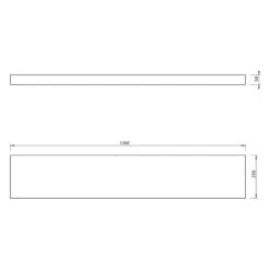 Tablette Murale Balda -Wenko Soldes Boutique 1000255976 210331 14460100067 SKETCH DETAILS P000000001000255976 sketch