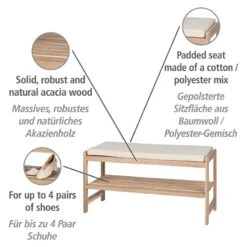 Wenko Banc D’entrée Acina -Wenko Soldes Boutique 1000260940 210423 13334700115 DETAILS P000000001000260940