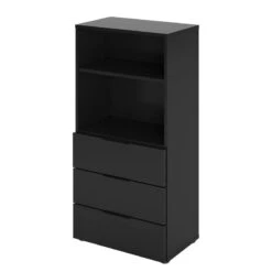 Commode 3 Tiroirs 2 Niches Dark -Wenko Soldes Boutique 1000273825 210615 13345900355 IMAGE P000000001000273825