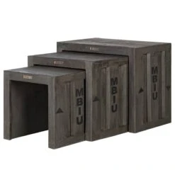 Bouts De Canapé Container I (lot De 3) -Wenko Soldes Boutique 1000281801 220721 010 IMAGE P000000001000281801