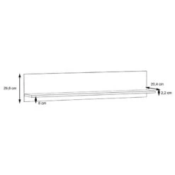 Tablette Murale Corey -Wenko Soldes Boutique 1000282744 211109 144353000563 SKETCH DETAILS P000000001000282744 sketch