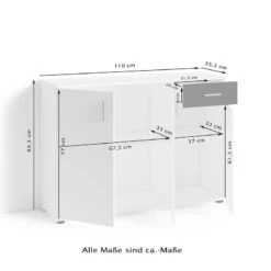 Buffet Chippewa II -Wenko Soldes Boutique 1000283880 210805 14244800414 SKETCH DETAILS P000000001000283880 sketch