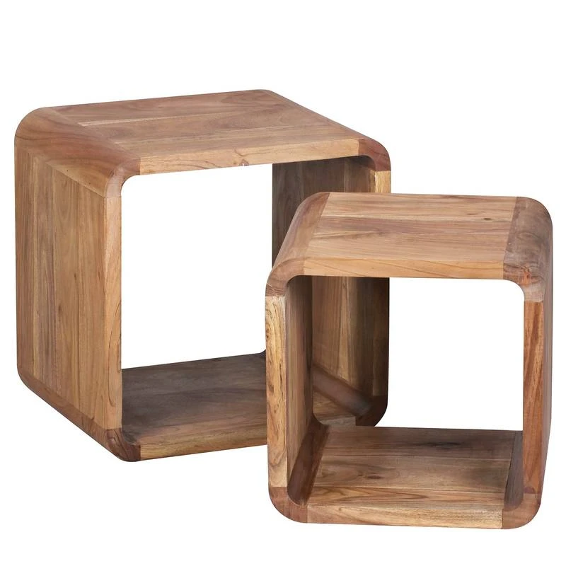 Tables Gigognes Bornh (lot De 2) 1 Tables Gigognes Bornh (lot De 2)