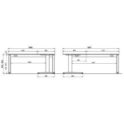 Bureau D’angle GW-Agenda II -Wenko Soldes Boutique 1000307871 211109 161639000583 SKETCH DETAILS P000000001000307871 sketch