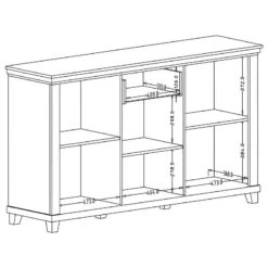 Buffet Emmanuela II -Wenko Soldes Boutique 1000339996 220317 501 SKETCH DETAILS P000000001000339996 sketch