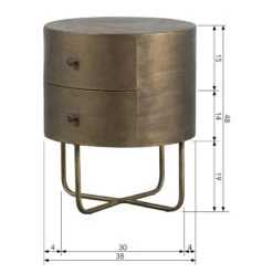 Bout De Canapé Rauma -Wenko Soldes Boutique 1000342096 220401 500 SKETCH DETAILS P000000001000342096 sketch