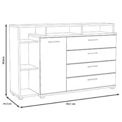 Buffet Piemont III -Wenko Soldes Boutique 1000342478 220404 500 SKETCH DETAILS P000000001000342478 sketch