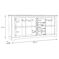Buffet Sandvik II 15 Buffet Sandvik II -Wenko Soldes Boutique 1000342497 220331 501 SKETCH DETAILS P000000001000342497 sketch