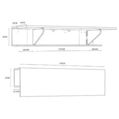 Étagère Multifonction Warner -Wenko Soldes Boutique 1000348140 220505 500 SKETCH DETAILS P000000001000348140 sketch