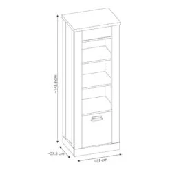 Étagère Shutter -Wenko Soldes Boutique 1000348689 220505 500 SKETCH DETAILS P000000001000348689 sketch