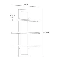 Étagère Murale Thurles -Wenko Soldes Boutique 1000364875 220722 500 SKETCH DETAILS P000000001000364875 sketch