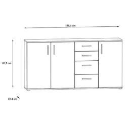 Buffet Kiltealy 12 Buffet Kiltealy -Wenko Soldes Boutique 1000364909 220722 500 SKETCH DETAILS P000000001000364909 sketch