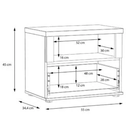 Table De Chevet Ilay -Wenko Soldes Boutique 1000365814 220909 501 SKETCH DETAILS P000000001000365814 sketch
