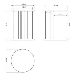 Bout De Canapé Nora -Wenko Soldes Boutique 1000366651 220906 501 SKETCH DETAILS P000000001000366651 sketch