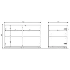 Banc à Chaussures Aledo -Wenko Soldes Boutique 1000382517 230413 500 SKETCH DETAILS P000000001000382517 sketch