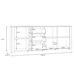 Enfilade Vassia 221 Cm -Wenko Soldes Boutique 1000399712 230801 500 SKETCH DETAILS P000000001000399712 sketch