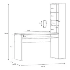 Bureau Tamizal - Type B -Wenko Soldes Boutique 1000406305 231018 501 SKETCH DETAILS P000000001000406305 sketch