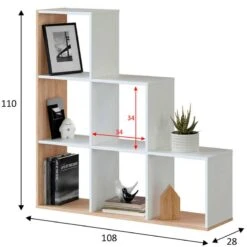 Étagère Bibliothèque Estela -Wenko Soldes Boutique 105be2413f5547d9ae1ca811d43c737b