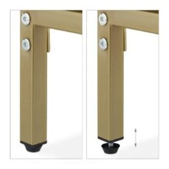 Table De Console Doré Noir -Wenko Soldes Boutique 107ca3574d70452e8997a589da37d5e7