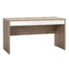 Bureau 2 Tiroirs Finition Chêne & Blanc -Wenko Soldes Boutique 12d21a1797b842ddb5adf37506077e3e