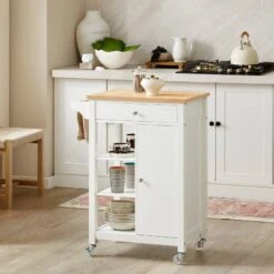 Desserte De Cuisine FKW46-WN -Wenko Soldes Boutique 12f6c048d95c417490b4988e0612df47